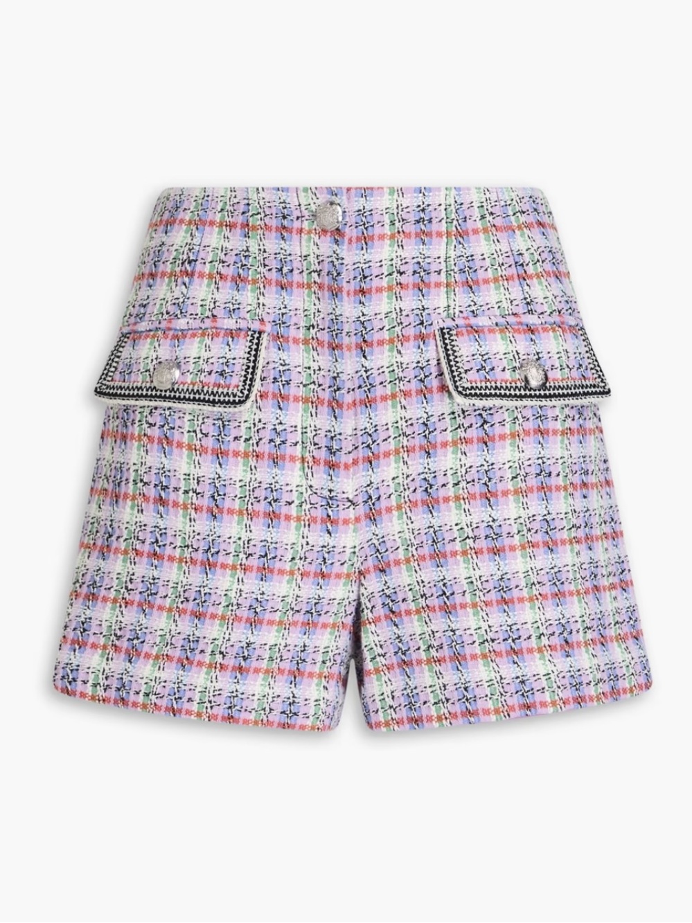 House of Harlow Lilac Tweed Shorts